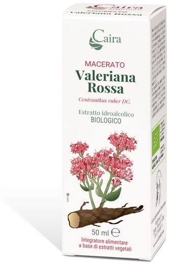 CAIRA VALERIANA ROSSA MACERATO IDROALCOLICO BIO GOCCE 50 ML - farmachicca