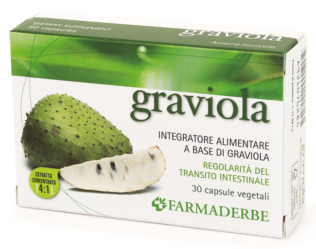 GRAVIOLA 30 CAPSULE - farmachicca