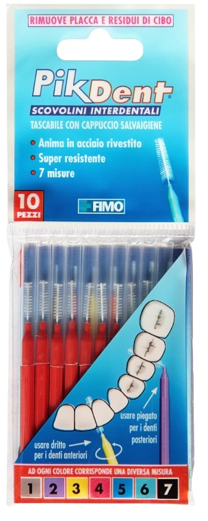 PIKDENT STUZZICOLINO 4 RO 10PZ - farmachicca