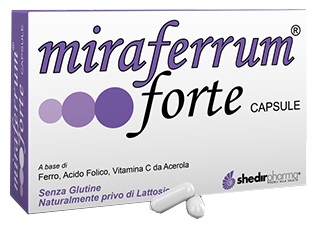 MIRAFERRUM FORTE 30 CAPSULE - farmachicca