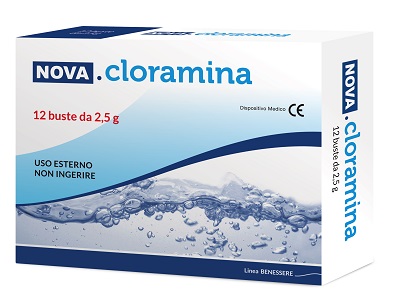 NOVA CLORAMINA 12 BUSTE 2,5 G - farmachicca