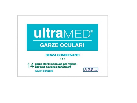 GARZA OCULARE ULTRAMED 14 PEZZI - farmachicca