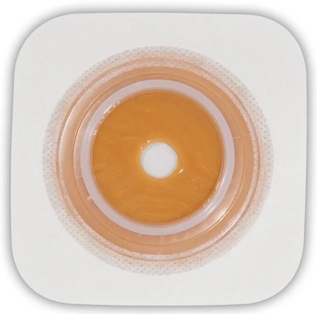 PLACCA NATURA+ FLESSIBILE IN STOMAHESIVE NATURA+ 45MM 5 PEZZI CON CEROTTO IDROCOLLOIDALE - farmachicca