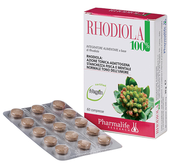RHODIOLA 100% 60CPR - farmachicca