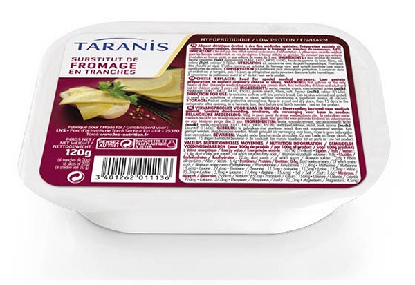TARANIS SOSTITUTO DEL FORMAGGIO A FETTE 6 FETTE 20 G - farmachicca