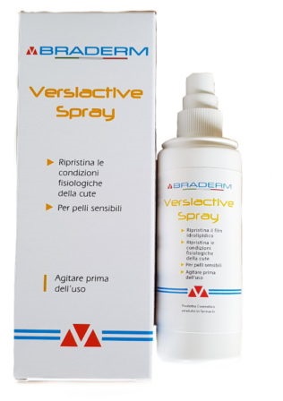 VERSIACTIVE SPRAY 100 ML BRADERM - farmachicca