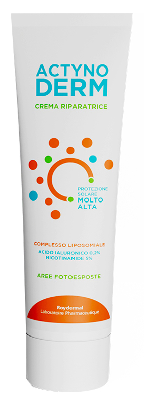 ACTYNODERM CREMA RIPARATRICE AREE FOTOESPOSTE FOTOPRETEZIONE 50+ MOLTO ALTA 30 ML - farmachicca