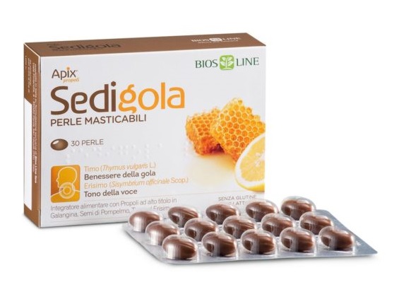 SEDIGOLA PERLE MASTICABILI 30 PERLE - farmachicca