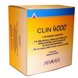 CLIN 4000 LASSATIVO 30 BUSTINE MONOUSO 10 G SENZA ZUCCHERO - farmachicca