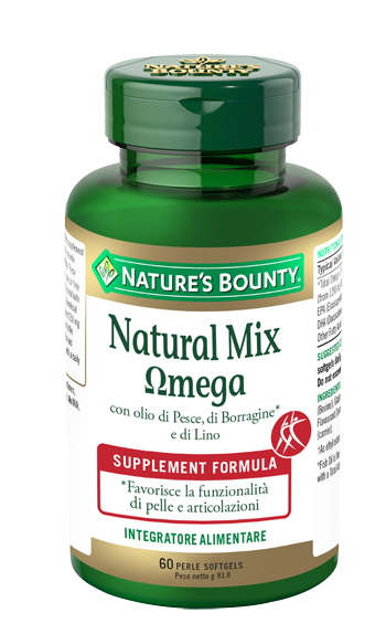 NATURAL MIX OMEGA 60 PERLE - farmachicca
