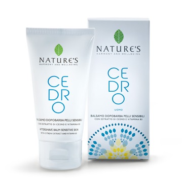 NATURES CEDRO UOMO BALSAMO DOPOBARBA PELLI SENSIBILI 75 ML - farmachicca