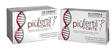 PIU' FERTIL FORTE 60 CAPSULE - farmachicca