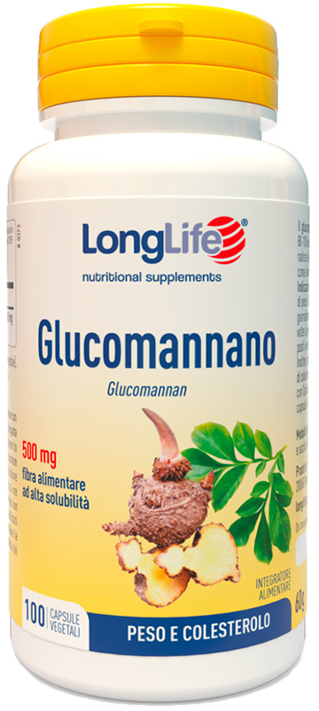 LONGLIFE GLUCOMANNANO 100 CAPSULE VEGETALI - farmachicca