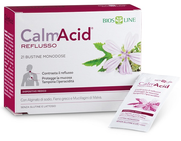 BIOSLINE CALMACID REFLUSSO 21 BUSTINE MONODOSE - farmachicca