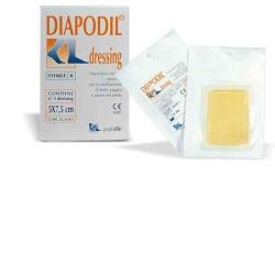 MEDICAZIONI SPECIALE ATTIVA CON IDROGEL DIAPODIL DRESSING MISURA 5X7,5CM CONFEZIONE DA 3PEZZI CLASSE 2B - farmachicca