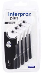 INTERPROX PLUS XX MAXI NERO 4 PEZZI - farmachicca