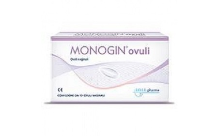 MONOGIN OVULI VAGINALI 10 PEZZI - farmachicca