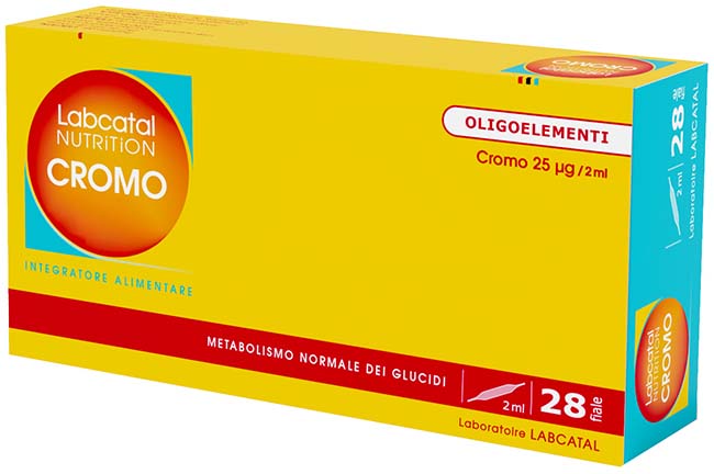 LABCATAL OLIGOSOL CROMO 28 FIALE 2 ML - farmachicca