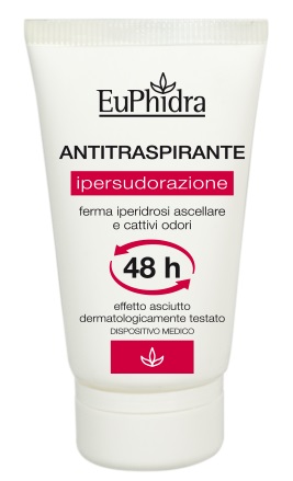 DEODORANTE IN CREMA IN TUBO CON ASTUCCIO EUPHIDRA DEO ANTITRASPIRANTE 40 ML - farmachicca