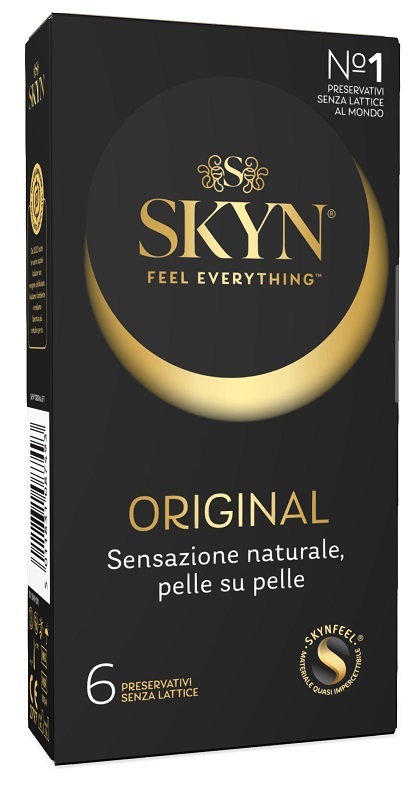 PROFILATTICO ANSELL AKUEL SKIN ORIGINAL B 6 PEZZI - farmachicca