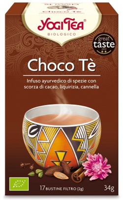 YOGI TEA CHOCO TE' BIOLOGICO 34 G - farmachicca