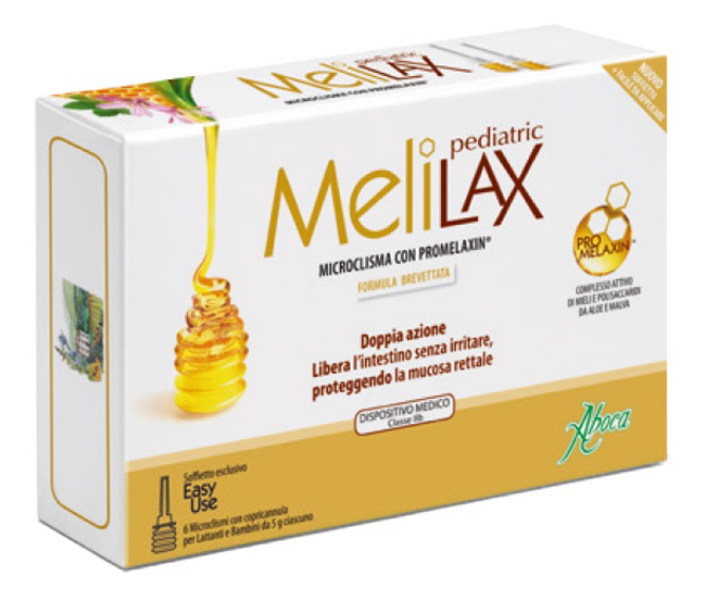 MELILAX PEDIATRIC MICROCLISMI 6 PEZZI 5 G - farmachicca