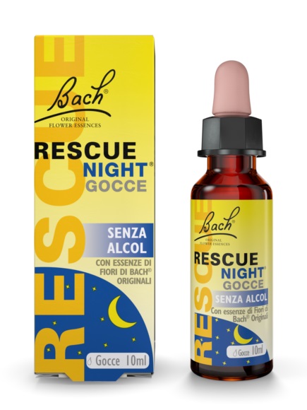 RESCUE ORIGINAL NIGHT SENZA ALCOL GOCCE 10 ML - farmachicca