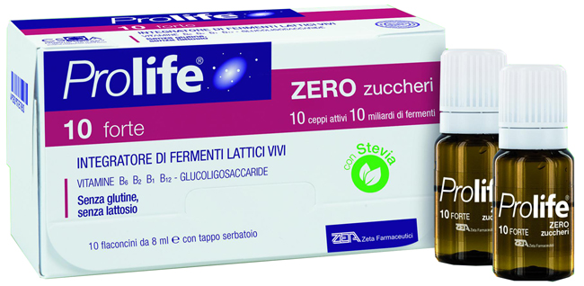 PROLIFE 10 MILIARDI ZERO ZUCCHERO 10 FLACONI DA 8 ML - farmachicca