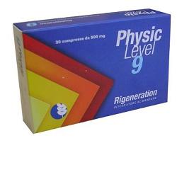 PHYSIC LEVEL 9 RIGENERATION 30 COMPRESSE 500 MG - farmachicca