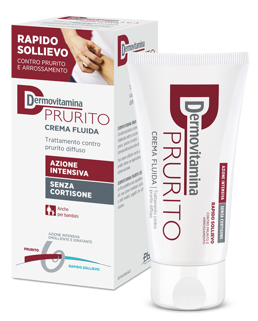 DERMOVITAMINA PRURITO CREMA FLUIDA AZIONE INTENSIVA SENZA CORTISONE 150 ML - farmachicca