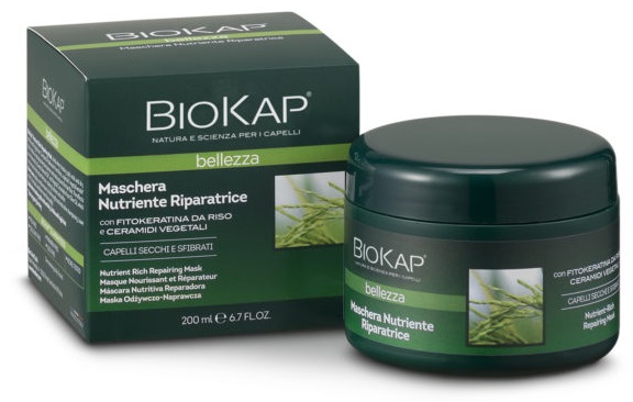 BIOKAP MASCHERA NUTRIENTE/RIPARATRICE 200 ML - farmachicca