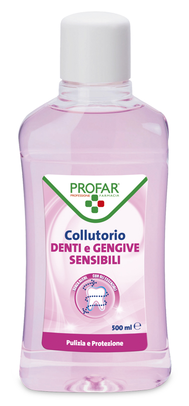 PROFAR COLLUTORIO DENTI/GENGIVE SENSIBILI 500 ML - farmachicca