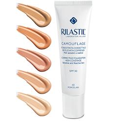 RILASTIL CAMOUFLAGE FONDOTINTA CORRETTIVO FLUIDO ELEVATA COPRENZA 50 30 ML - farmachicca
