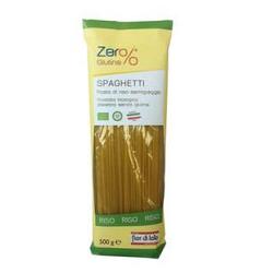 ZERO% GLUTINE SPAGHETTI DI RISO INTEGRALE SENZA GLUTINE BIO 500 G - farmachicca
