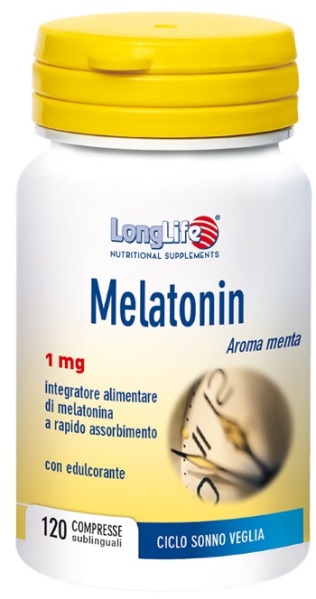 LONGLIFE MELATONIN 1 MG 120 COMPRESSE - farmachicca