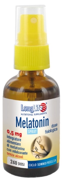 LONGLIFE MELATONIN SPRAY 0,5MG 30 ML - farmachicca