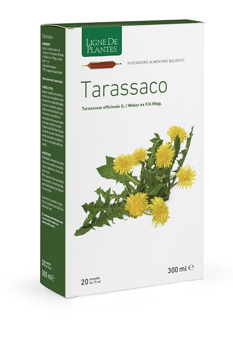 TARASSACO BIOLOGICO 20 AMPOLLE BEVIBILI DA 15 ML - farmachicca