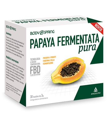 BODY SPRING PAPAYA FERMENTATA PURA 30 BUSTINE - farmachicca