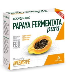 BODY SPRING PAPAYA FERMENTATA PURA INTENSIVE 12 BUSTINE - farmachicca