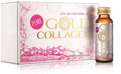 GOLD COLLAGEN PURE 10 FLACONI 50 ML - farmachicca