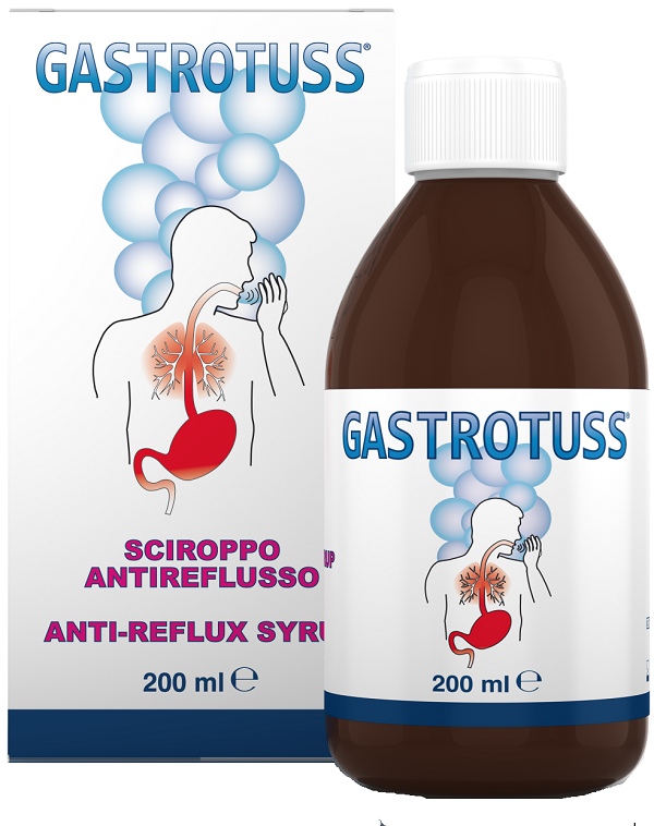SCIROPPO ANTIREFLUSSO GASTROTUSS 200 ML - farmachicca