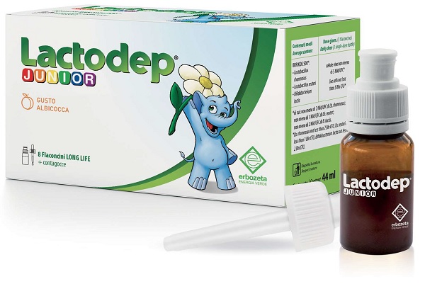 LACTODEP JUNIOR 8 FLACONCINI X 5,5 ML - farmachicca