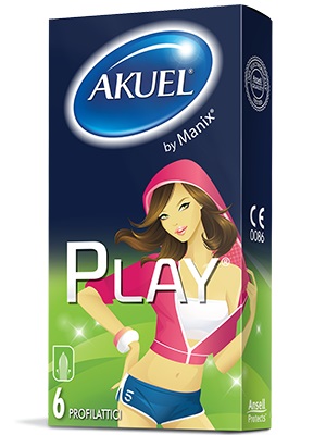 PROFILATTICO ANSELL AKUEL BY MANIX PLAY B 12 PEZZI - farmachicca