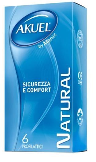 PROFILATTICO ANSELL AKUEL BY MANIX NATURAL B 6 PEZZI - farmachicca