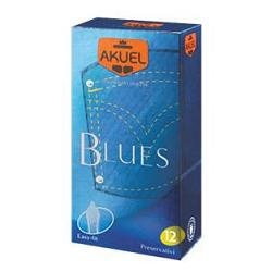 PROFILATTICO ANSELL AKUEL MANIX BLUES B 12 PEZZI - farmachicca