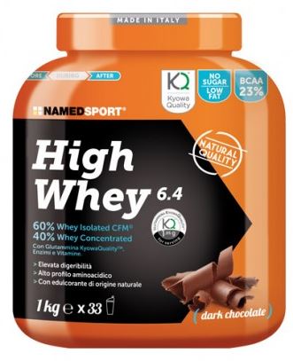 HIGH WHEY DARK CHOCOLATE 1 KG - farmachicca
