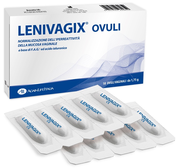 LENIVAGIX OVULI VAGINALI 10 PEZZI - farmachicca
