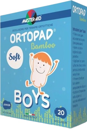CEROTTO OCULARE PER ORTOTTICA ORTOPAD SOFT BOYS REGULAR 20 PEZZI - farmachicca