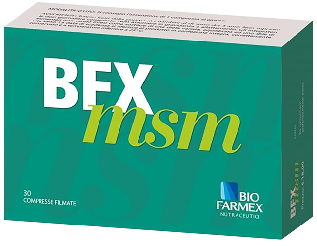 BFX MSM 30 COMPRESSE - farmachicca