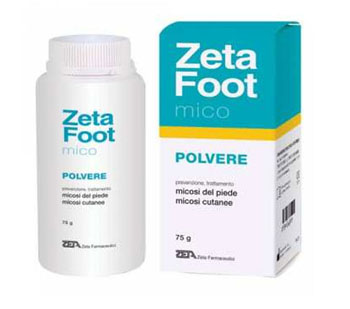 ZETAFOOT MICO POLVERE FLACONE 75 G - farmachicca